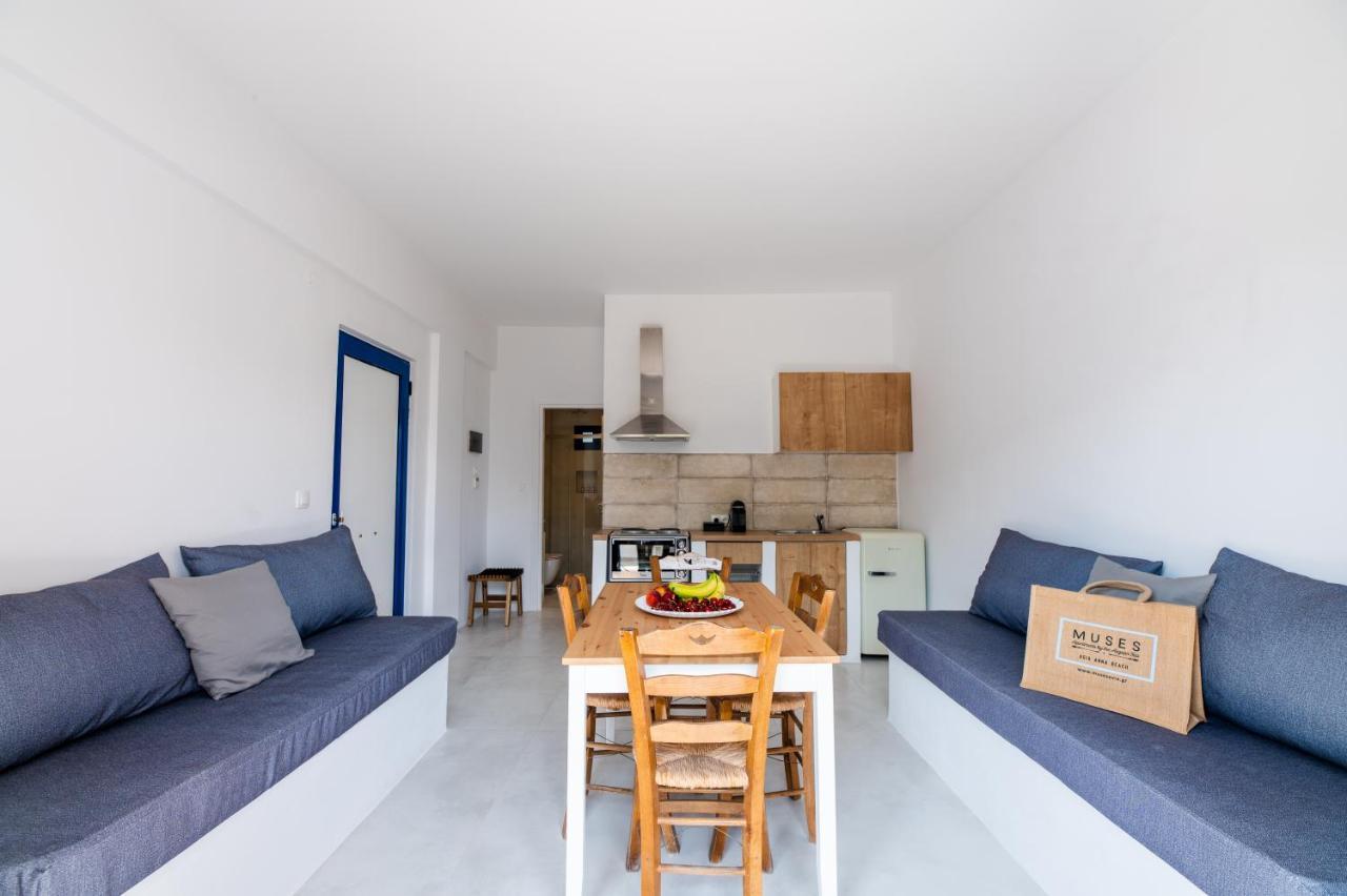Muses Apartments Ajia Anna Zewnętrze zdjęcie